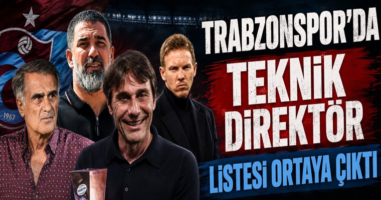 Trabzonspor’da teknik direktör listesi ortaya çıktı: Yerli ve yabancı sürpriz isimler var