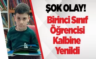 1. Sınıf öğrencisi kalbine yenik düştü