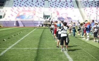 15 Yaş Altı Açık Hava Türkiye Okçuluk Şampiyonası Ordu’da sürüyor