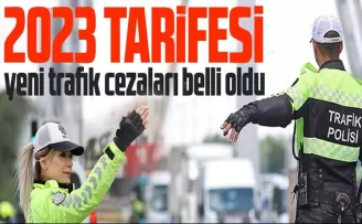 2023 trafik cezaları belli oldu!
