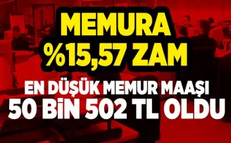 2025 Temmuz en düşük memur maaşı belli oldu