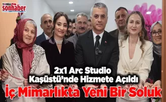 2x1 Arc Studio Kaşüstü’nde Hizmete Açıldı