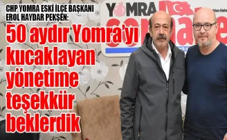 50 aydır Yomra’yı kucaklayan yönetime teşekkür beklerdik