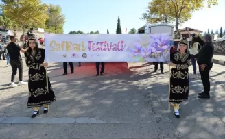 “7. Safran Festivali“ kortej yürüyüşüyle başladı