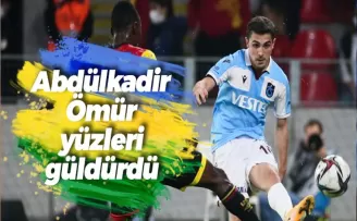 Abdülkadir Ömür yüzleri güldürdü