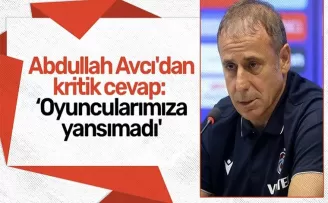 Abdullah Avcı’dan kritik cevap!
