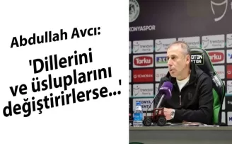 Abdullah Avcı’dan TFF sözleri: ’Dillerini ve üsluplarını değiştirirlerse...’