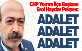 Adalet-Adalet-Adalet