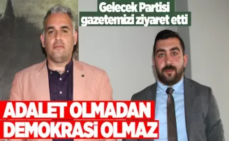 Adalet olmadan demokrasi olamaz