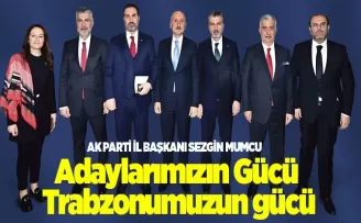 Adaylarımızın Gücü Trabzon’umuzun Gücü’dür