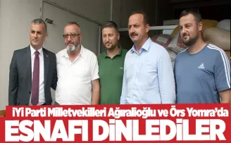 Ağırailoğlu ve Örs Yomra’da