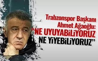 Ahmet Ağaoğlu 'Ne uyuyabiliyoruz, ne yiyebiliyoruz'