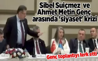 Ahmet Metin Genç ve Sibel Suiçmez arasında ’siyaset’ krizi