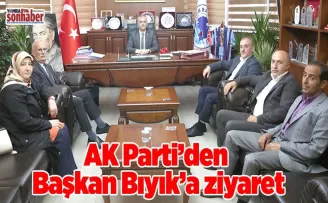 AK Parti’den Başkan Bıyık’a ziyaret