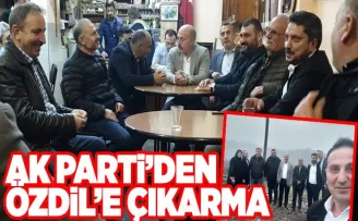 AK Parti’den Özdil’e çıkarma