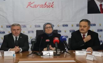 AK Parti Genel Başkan Yardımcısı Uygur, Karabük'te konuştu: