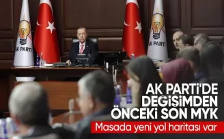 AK Parti MYK toplanıyor