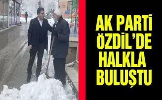  AK Parti Özdil’de..