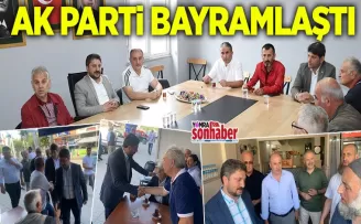 AK Parti teşkilatı bayramlaştı