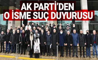 Ak Parti Trabzon'dan o isme suç duyurusu