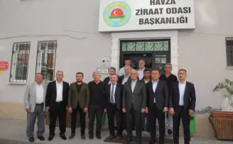 AK Parti Yerel Yönetimler Başkan Yardımcısı Yılmaz'dan Havza'ya ziyaret