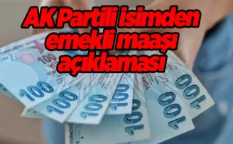 AK Partili isimden emekli maaşı açıklaması
