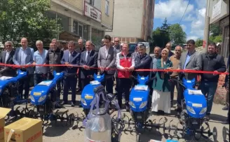Akkuş’ta çiftçilere ekipman desteği sağlandı