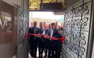 Alaçam’da Geyikkoşan Spor Kulübü’nün binasının açılışı yapıldı
