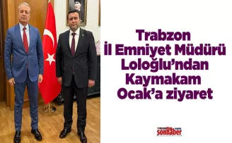 Ali Loğoğlu, Oğuzhan Ocak’ı Ziyaret Etti