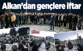Alkan’dan gençlere iftar