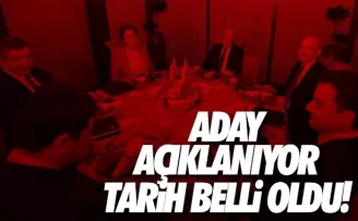Altılı Masa'nın adayını açıklayacağı tarih belli oldu