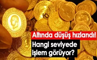 Altında düşüş hızlandı! Hangi seviyede işlem görüyor?