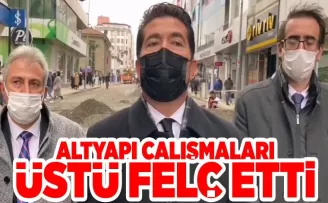 Altyapı çalışmaları üstü felç etti...