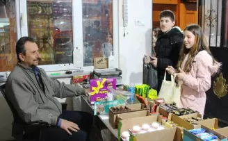 Amasya’da 150 yıllık ramazan geleneği “sepet sallama“ sürdürülüyor