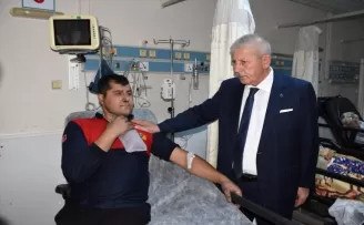 Amasya'da alışveriş merkezindeki yangın