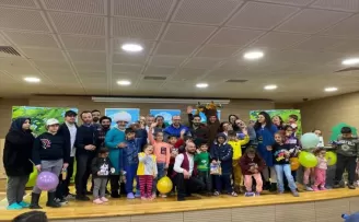 Amasya’da depremzede çocuklar için tiyatro oyunu sahnelendi