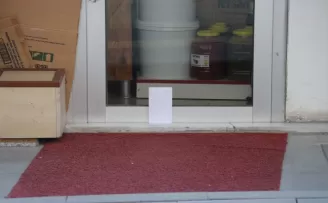 Amasya’da esnafa “siftah parası“ bırakıldı