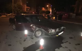 Amasya’da iki otomobilin çarpıştığı kazada 2 kişi yaralandı