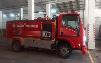 Amasya’da itfaiye yılın 9 ayında 445 olaya müdahale etti