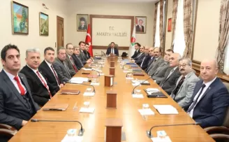 Amasya'da Kamu Hizmetleri Değerlendirme Toplantısı yapıldı