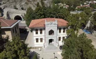 Amasya’da tarihi belediye binasının restorasyonunda sona gelindi