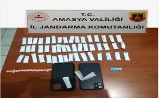 Amasya'da uyuşturucu operasyonunda 1 kişi tutuklandı
