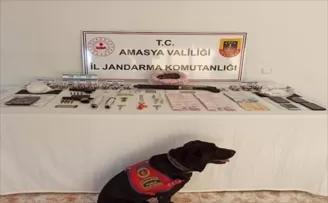 Amasya’da uyuşturucu operasyonunda 4 zanlı yakalandı