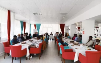 Amasya’da yabancı öğrenciler kahvaltıda bir araya geldi
