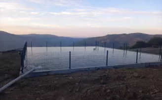 Amasya’da Yıkılgan köyüne sulama havuzu yapıldı