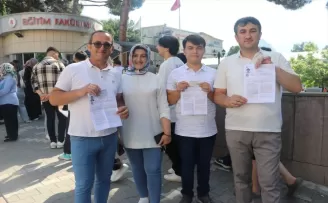 Amasya’da YKS adayı sınava babası ve amcasıyla girdi