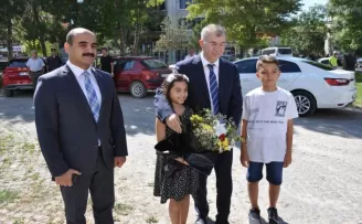 Amasya Valisi Doruk Gümüşhacıköy’de ziyaretlerde bulundu