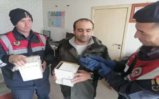 Anadolu Otoyolu’nda yolcu otobüsünde 8 sincap ele geçirildi