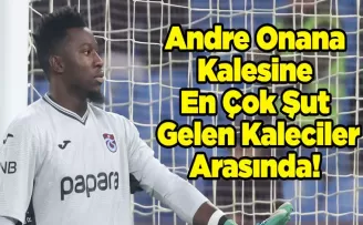 Andre Onana En Çok Şut Gelen Kaleciler Arasında