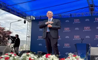 Ankara Büyükşehir Belediye Başkanı Yavaş, Karabük’teki mitingde konuştu